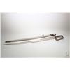 Image 1 : Vintage Calvary sword with scabbard, blade marked USN, no other markings seen, scabbard and hilt, ap