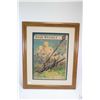 Image 2 : Two framed artworks including a June 3rd 1944 Star Weekly magazine cover print and "The History of C