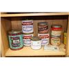 Image 1 : Selection of vintage tins including tobacco tins, Maxwell house, Sweet Caporal Tobacco, Will's Fine 