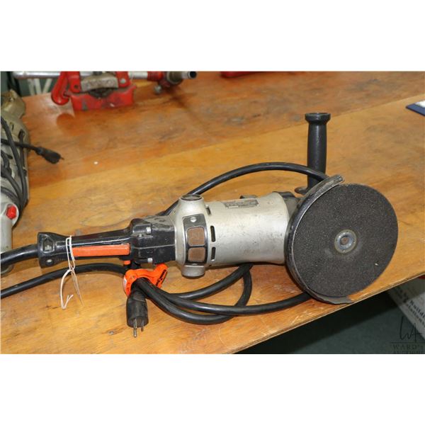 Black & Decker No. 7470 Type AA Super Duty sander/grinder, working at time of cataloguing