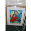 Image 1 : Unframed limited edition print titled "Companions" pencil signed by artist Odjid 34/100