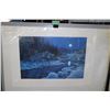 Image 2 : Five unframed wilderness scenes including three limited edition pencil signed prints by Don Ningewan