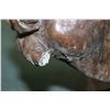 Image 2 : Large concrete garden crouching gargoyle note, small damage to one finger and one wing 24" in height