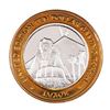 Image 1 : .999 Silver Luxor Las Vegas, Nevada $10 Casino Limited Edition Gaming Token