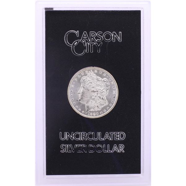 1880-CC $1 Morgan Silver Dollar Coin GSA Hoard Uncirculated w/Box & COA