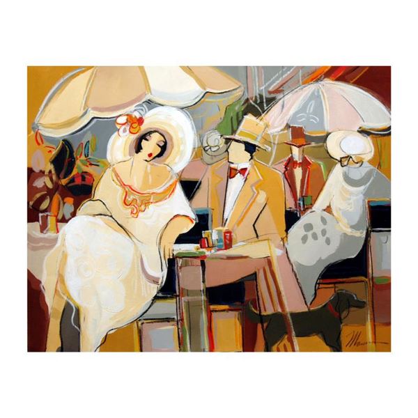Isaac Maimon "Charlie's Proposal" Original Acrylic On Canvas