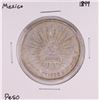 Image 1 : 1899 Mexico Un Peso Silver Coin