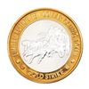 Image 1 : .999 Fine Silver Gold Strike Jean, Nevada $10 Limited Edition Casino Gaming Token