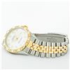 Image 3 : Rolex Men's Two Tone Steel & Gold MOP Diamond Pyramid Diamond 36MM Datejust