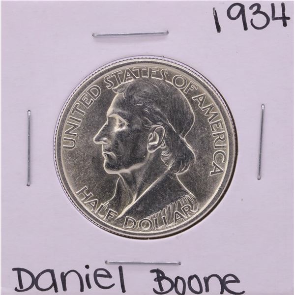 1934 Boone Commemorative Half Dollar Coin
