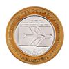 Image 2 : .999 Silver McCarran International Airport Las Vegas, NV $10 Limited Gaming Token