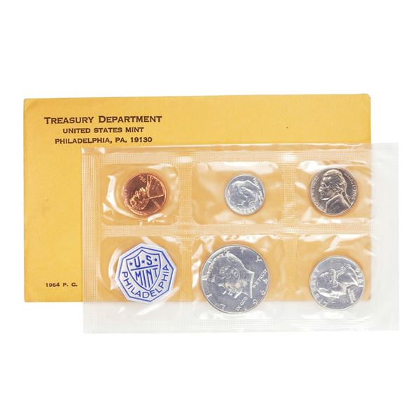1964 (5) Coin Proof Set in Envelope