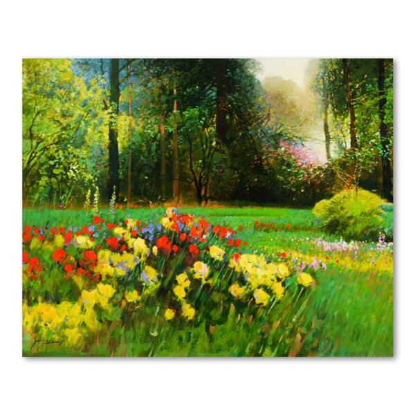 Ming Feng "Timberland" Original Oil On Canvas