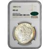 Image 2 : 1884-O $1 Morgan Silver Dollar Coin NGC MS62 CAC Great Toning
