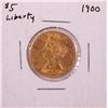 Image 1 : 1900 $5 Liberty Head Half Eagle Gold Coin