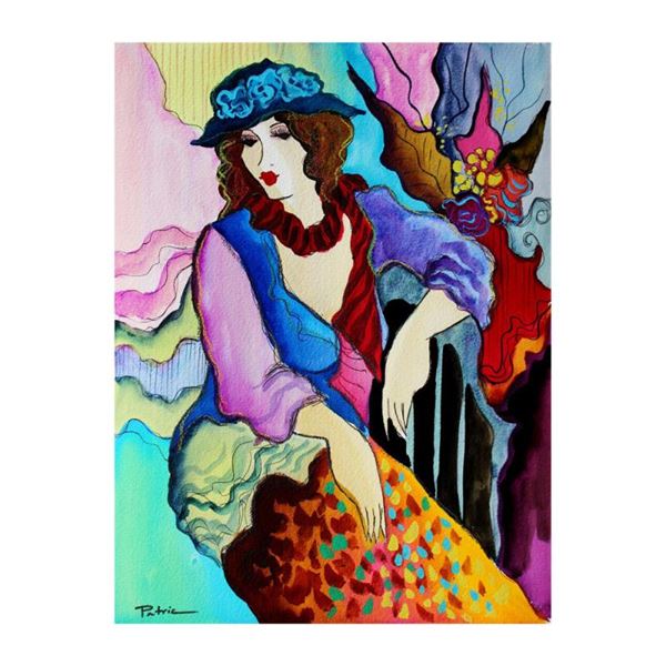 Vera V. Goncharenko "Adriana" Original Watercolor on Paper