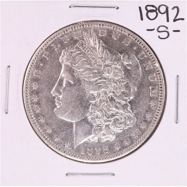 1892-S $1 Morgan Silver Dollar Coin
