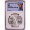Image 1 : 1985Mo Mexico 1 Onza Libertad Silver Coin NGC MS67