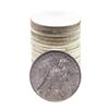Image 2 : Roll of (20) Brilliant Uncirculated 1922-1924 $1 Peace Silver Dollar Coins