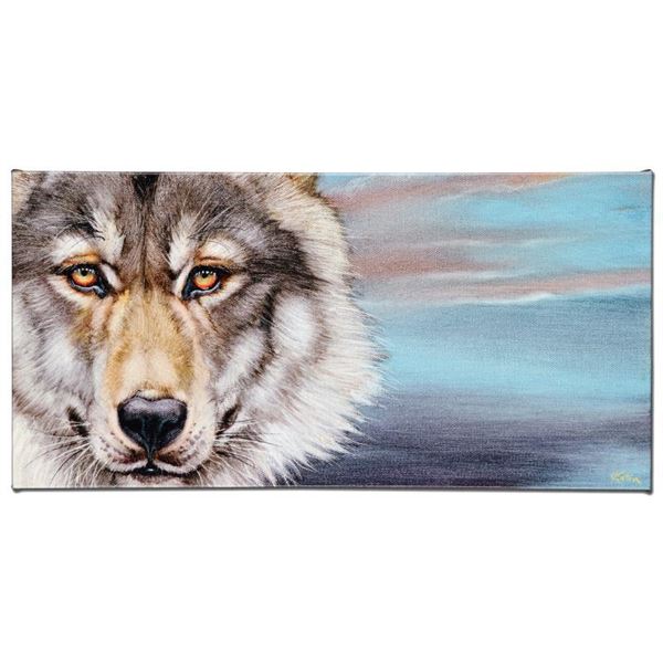 Martin Katon "Wolf" Limited Edition Giclee on Canvas