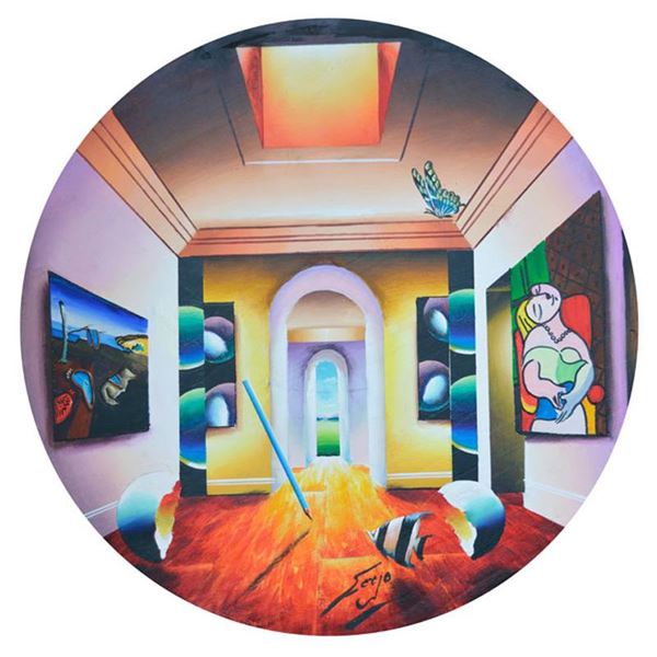 Ferjo "Dreams Of Wonder" Original Oil On Board