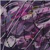 Image 2 : George Marlowe "Purple Haze" Original Acrylic On Canvas