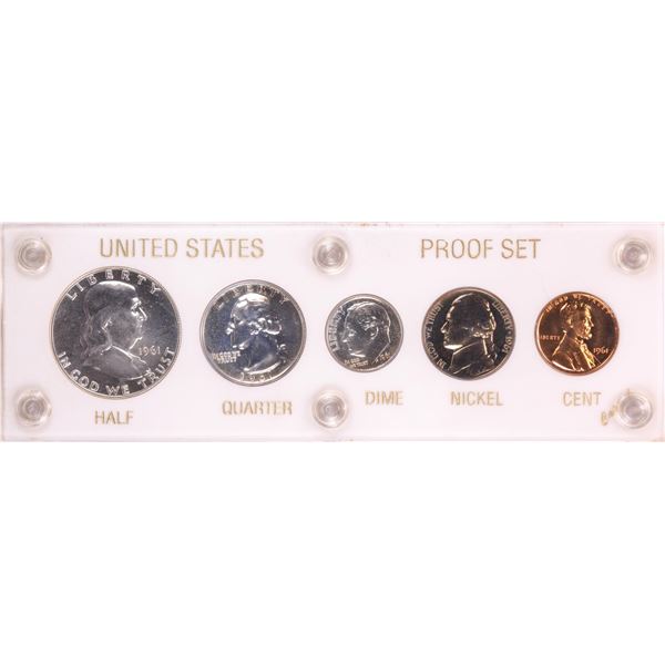 1961 (5) Coin Proof Set