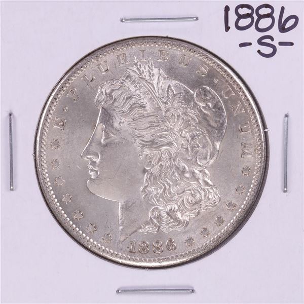 1886-S $1 Morgan Silver Dollar Coin