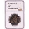 Image 1 : 1817 Single Leaf Capped Bust Half Dollar Coin NGC F12 O-106a