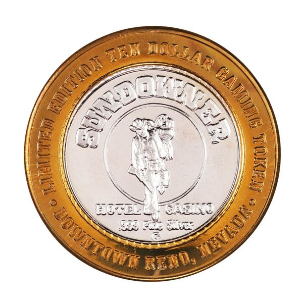 .999 Silver Sundowner Hotel Casino Reno, NV $10 Casino Limited Edition Gaming Token