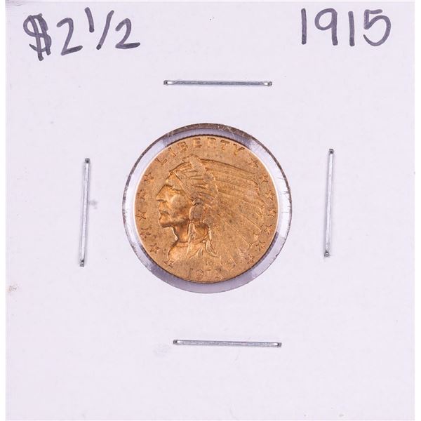 1915 $2 1/2 Indian Head Quarter Eagle Gold Coin