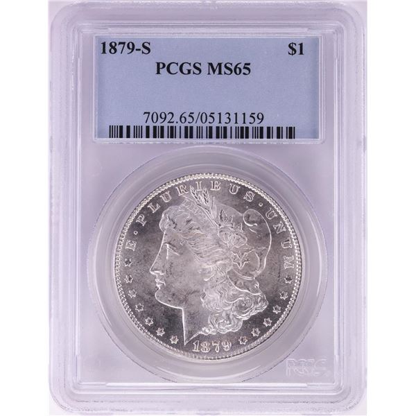 1879-S $1 Morgan Silver Dollar Coin PCGS MS65