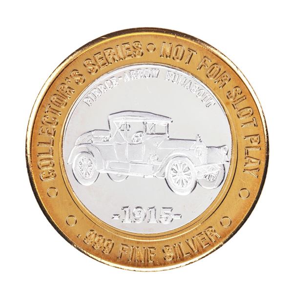 .999 Silver Claridge Hotel Atlantic City $10 Casino Limited Edition Gaming Token