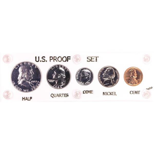 1963 (5) Coin Proof Set