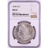 Image 1 : 1878-S $1 Morgan Silver Dollar Coin NGC MS63