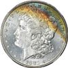 Image 4 : 1881-S $1 Morgan Silver Dollar Coin NGC MS63 CAC Amazing Toning