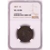 Image 1 : 1817 Coronet Head Large Cent Coin NGC VG10BN