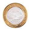 Image 1 : .999 Fine Silver Four Queens Casino Las Vegas, NV $10 Limited Edition Gaming Token