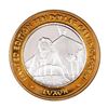 Image 1 : .999 Silver Luxor Las Vegas, Nevada $10 Casino Limited Edition Gaming Token