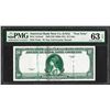 Image 1 : 1929 10 Unit American Bank Note Co. "Test Note" PMG Choice Uncirculated 63EPQ