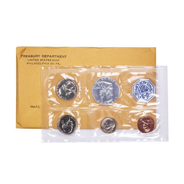 1962 (5) Coin Proof Set in Envelope