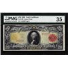 Image 1 : 1905 $20 Technicolor Gold Certificate Note Fr.1180 PMG Choice Very Fine 35