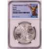 Image 1 : 1985Mo Mexico 1 Onza Libertad Silver Coin NGC MS67