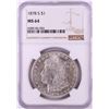 Image 1 : 1878-S $1 Morgan Silver Dollar Coin NGC MS64