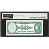 Image 2 : 1929 10 Unit American Bank Note Co. "Test Note" PMG Gem Uncirculated 66EPQ