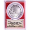 Image 2 : 2020-P $1 Basketball HOF Silver Dollar Coin PCGS PR70DCAM Bill Walton Signature FDOI