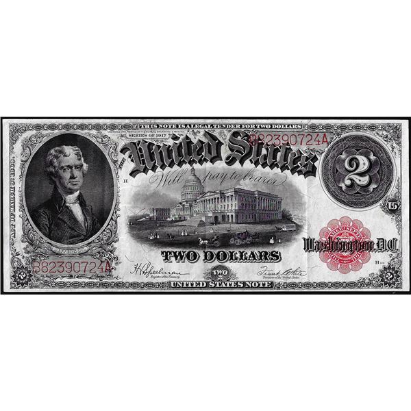 1917 $2 Legal Tender Note
