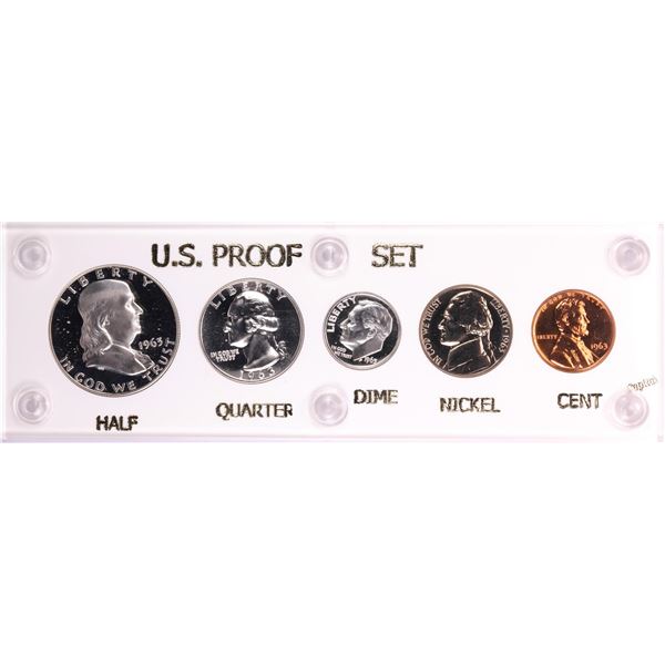 1963 (5) Coin Proof Set