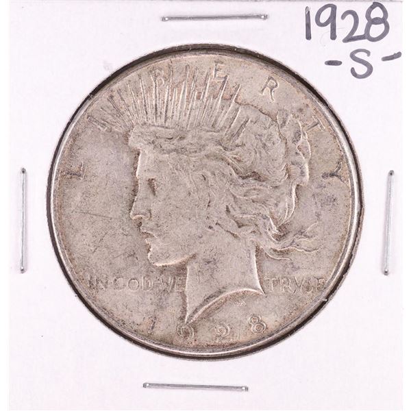 1928-S $1 Peace Silver Dollar Coin