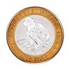 Image 1 : .999 Fine Silver Gold River Laughlin, Nevada $10 Limited Edition Gaming Token